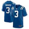 Zennovawear Spencer Shrader Indianapolis Colts Team Game Jersey - Royal