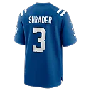 Zennovawear Spencer Shrader Indianapolis Colts Team Game Jersey - Royal