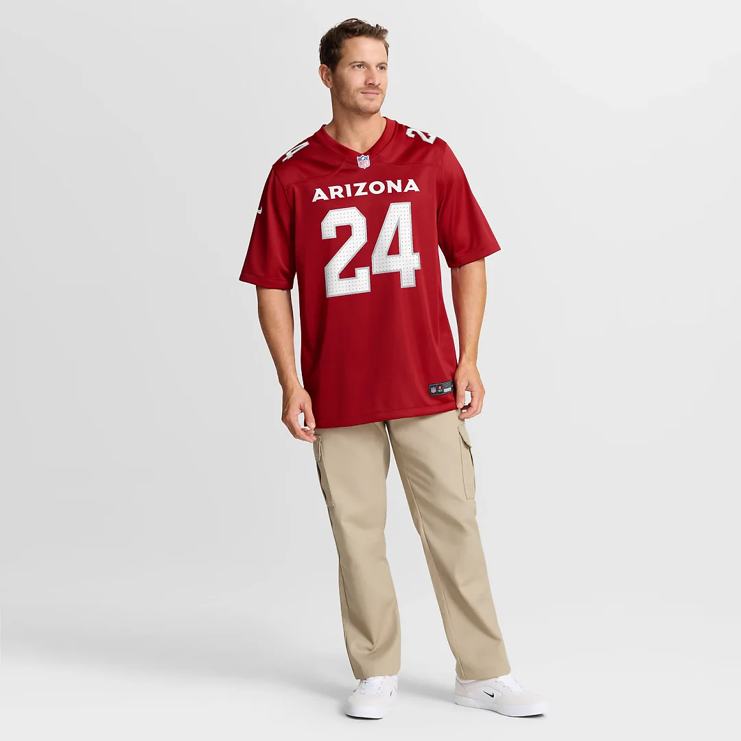 Zennovawear Starling Thomas V Arizona Cardinals Team Game Jersey - Cardinal