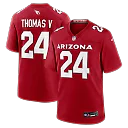 Zennovawear Starling Thomas V Arizona Cardinals Team Game Jersey - Cardinal