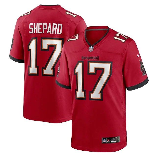 Zennovawear Sterling Shepard Tampa Bay Buccaneers Team Game Jersey - Red