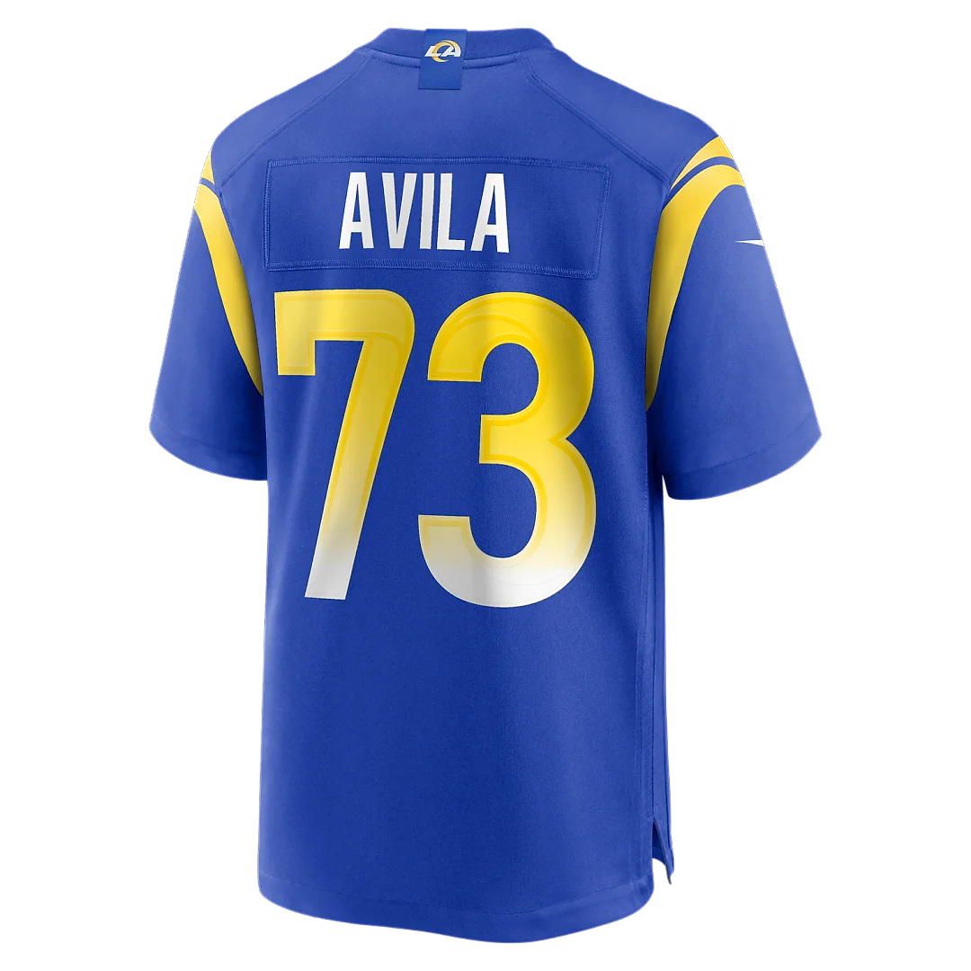 Zennovawear Steve Avila Los Angeles Rams Home Game Jersey - Royal