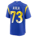 Zennovawear Steve Avila Los Angeles Rams Home Game Jersey - Royal