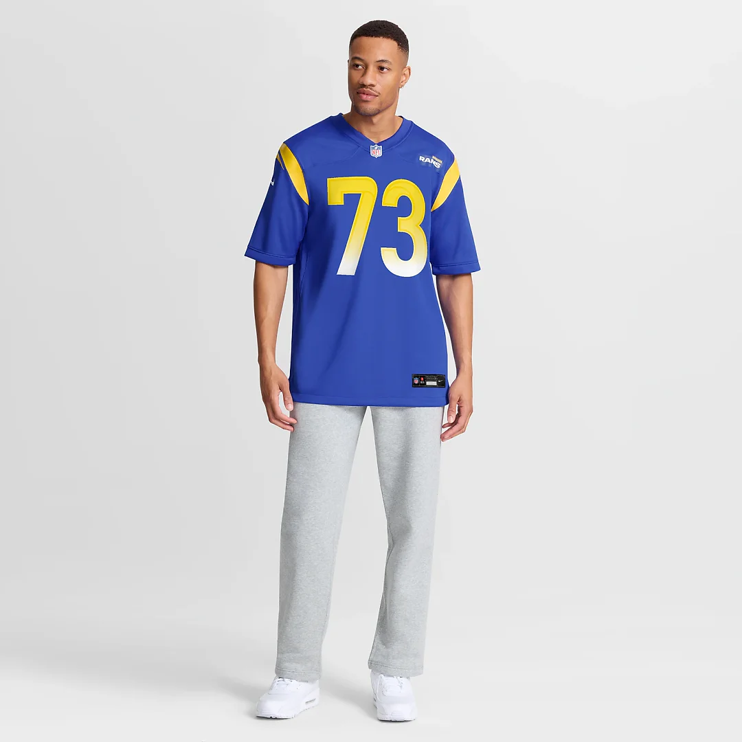 Zennovawear Steve Avila Los Angeles Rams Home Game Jersey - Royal