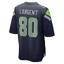 Zennovawear Steve Largent Seattle Seahawks Retired Player Game Jersey - College Navy