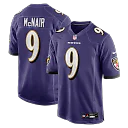 Zennovawear Steve McNair Baltimore Ravens Game Retired Player Jersey - Purple