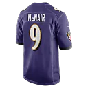 Zennovawear Steve McNair Baltimore Ravens Game Retired Player Jersey - Purple