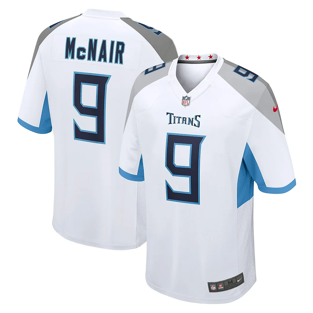 Zennovawear Steve McNair Tennessee Titans Retired Player Game Jersey - White