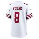 Zennovawear Steve Young San Francisco 49ers Retired Player Game Jersey - White
