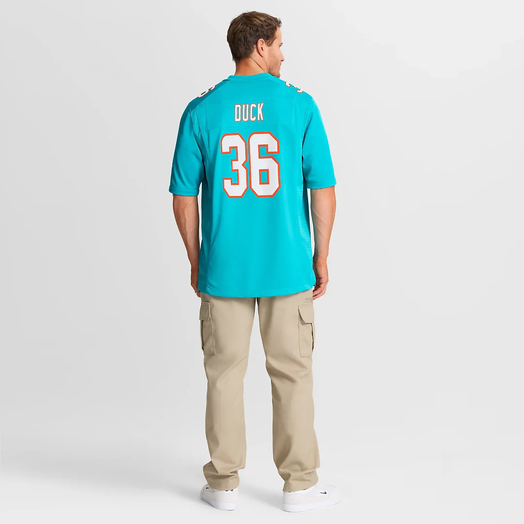 Zennovawear Storm Duck Miami Dolphins Game Jersey - Aqua