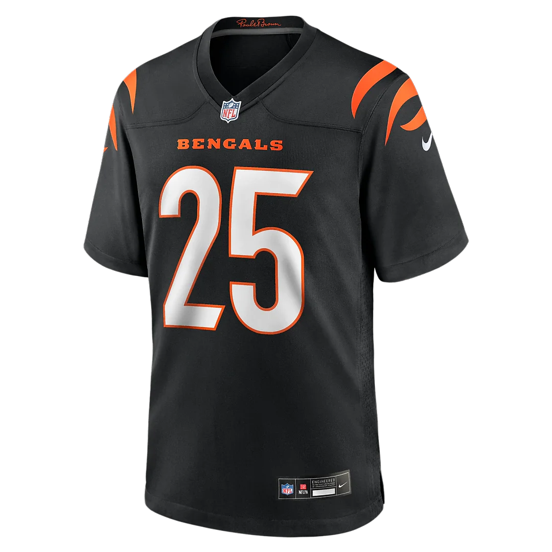 Zennovawear Tahj Brooks Cincinnati Bengals Team Game Jersey - Black