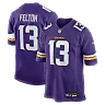 Zennovawear Tai Felton Minnesota Vikings Team Game Jersey - Purple