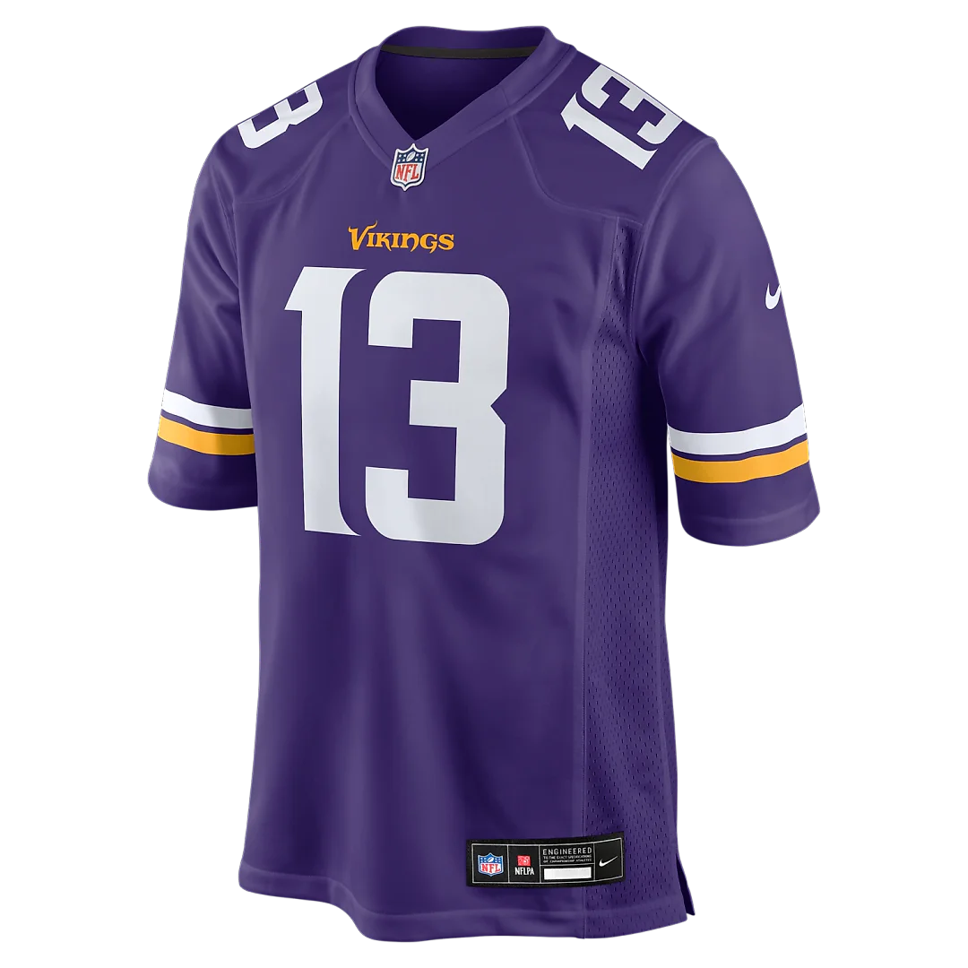 Zennovawear Tai Felton Minnesota Vikings Team Game Jersey - Purple