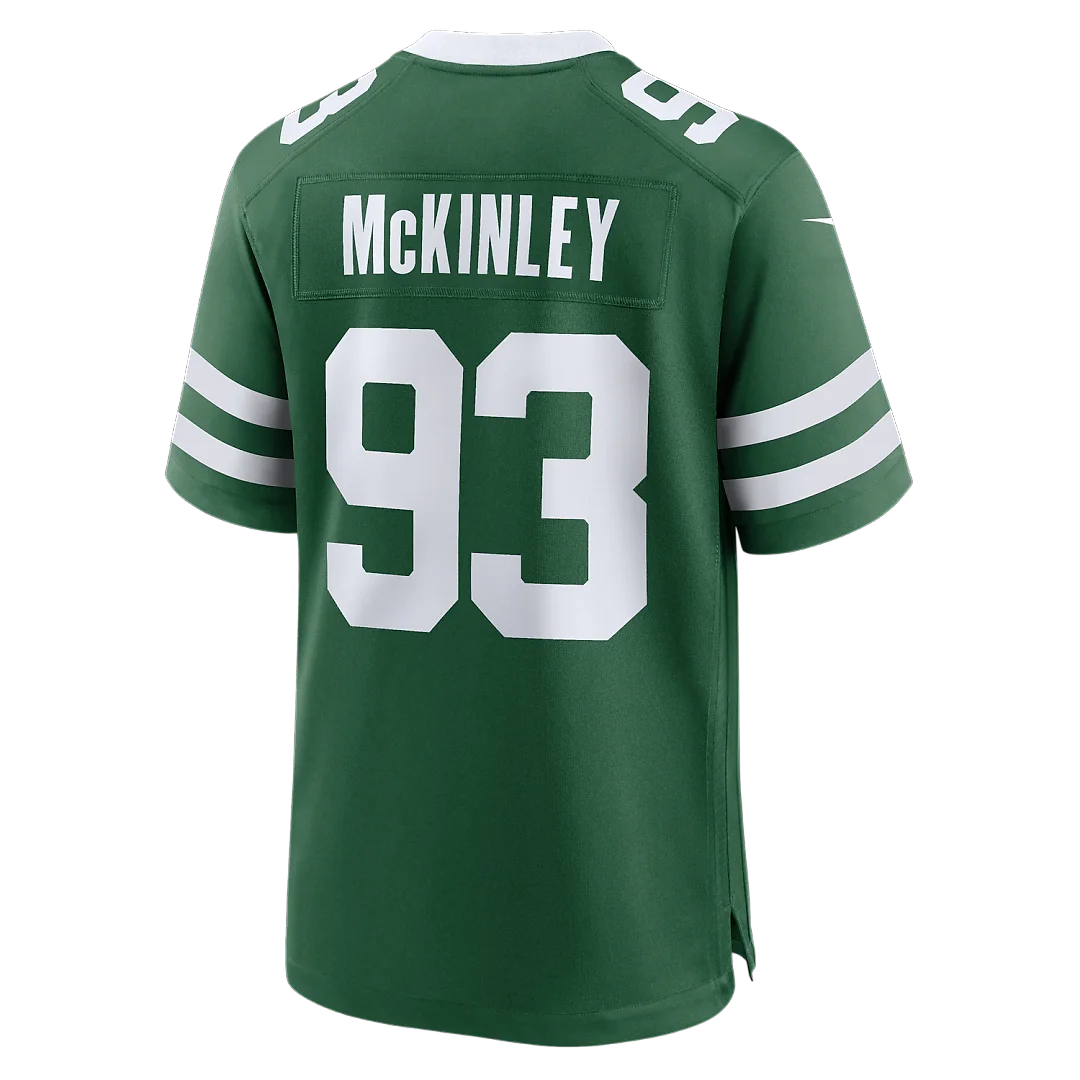 Zennovawear Takk McKinley New York Jets Team Game Jersey - Legacy Green