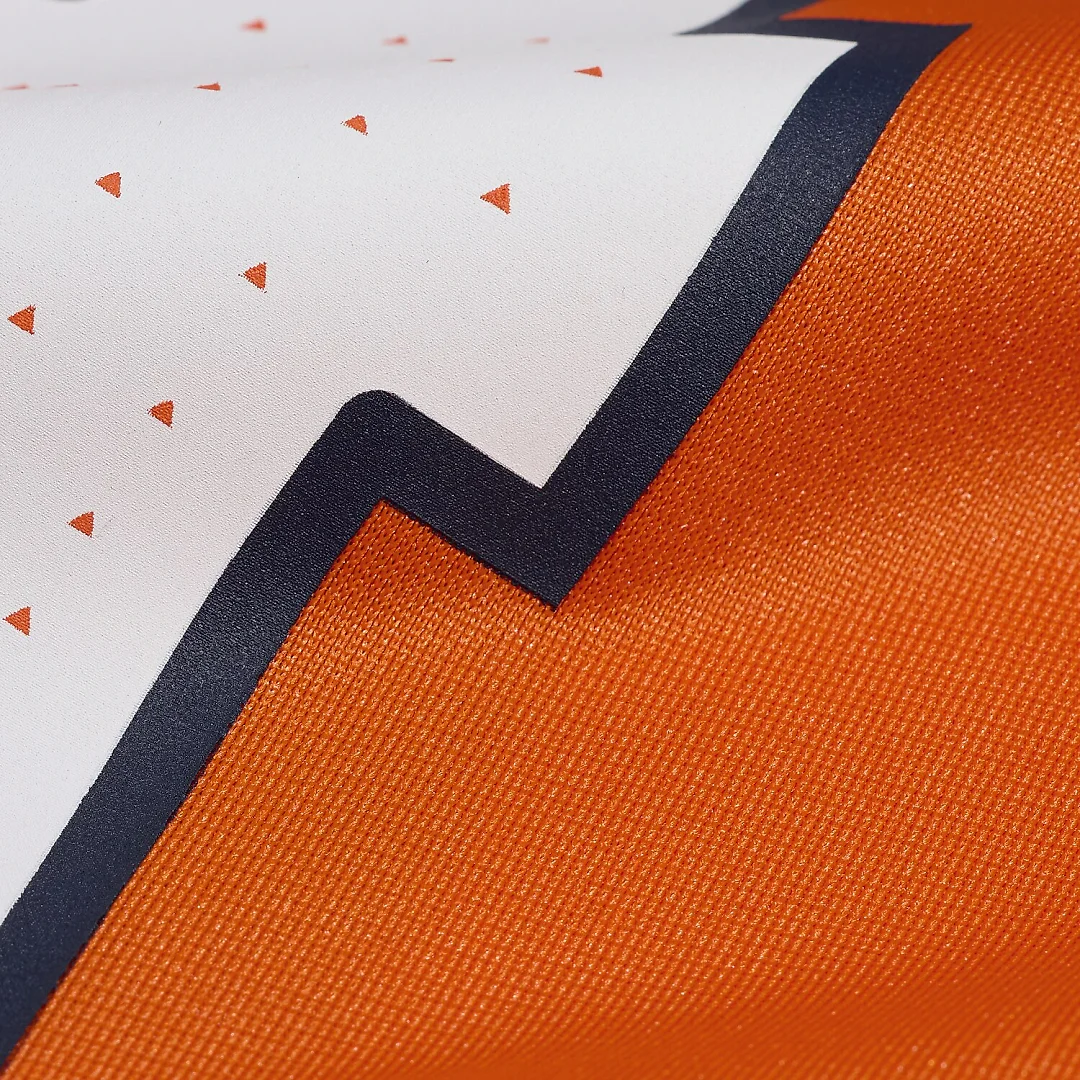 Zennovawear Talanoa Hufanga Denver Broncos Team Game Jersey - Orange