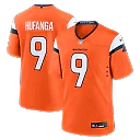 Zennovawear Talanoa Hufanga Denver Broncos Team Game Jersey - Orange