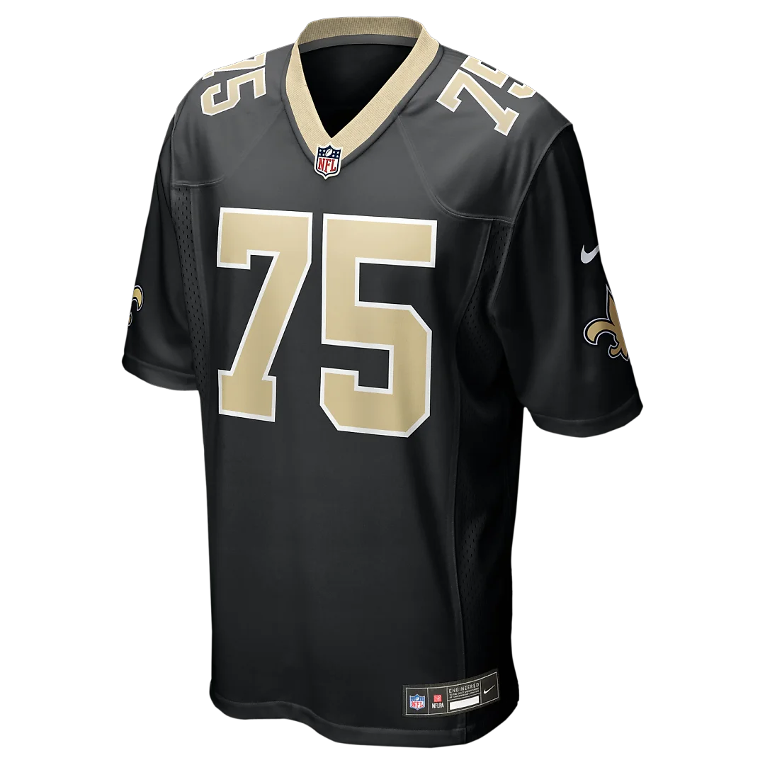 Zennovawear Taliese Fuaga New Orleans Saints Game Jersey - Black