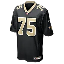 Zennovawear Taliese Fuaga New Orleans Saints Player Game Jersey - Black