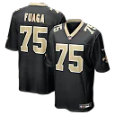 Zennovawear Taliese Fuaga New Orleans Saints Player Game Jersey - Black