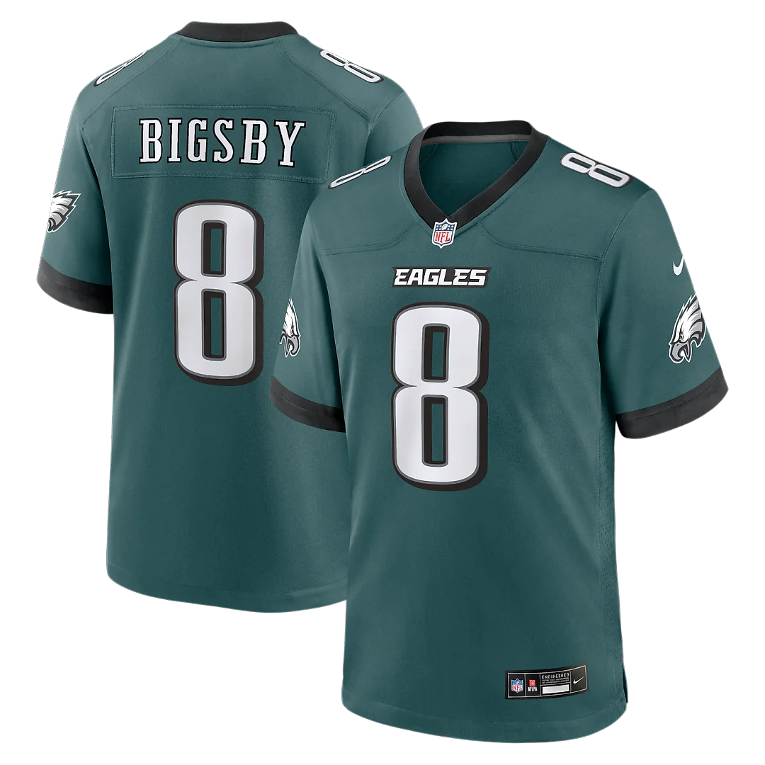 Zennovawear Tank Bigsby Philadelphia Eagles Team Game Jersey - Midnight Green