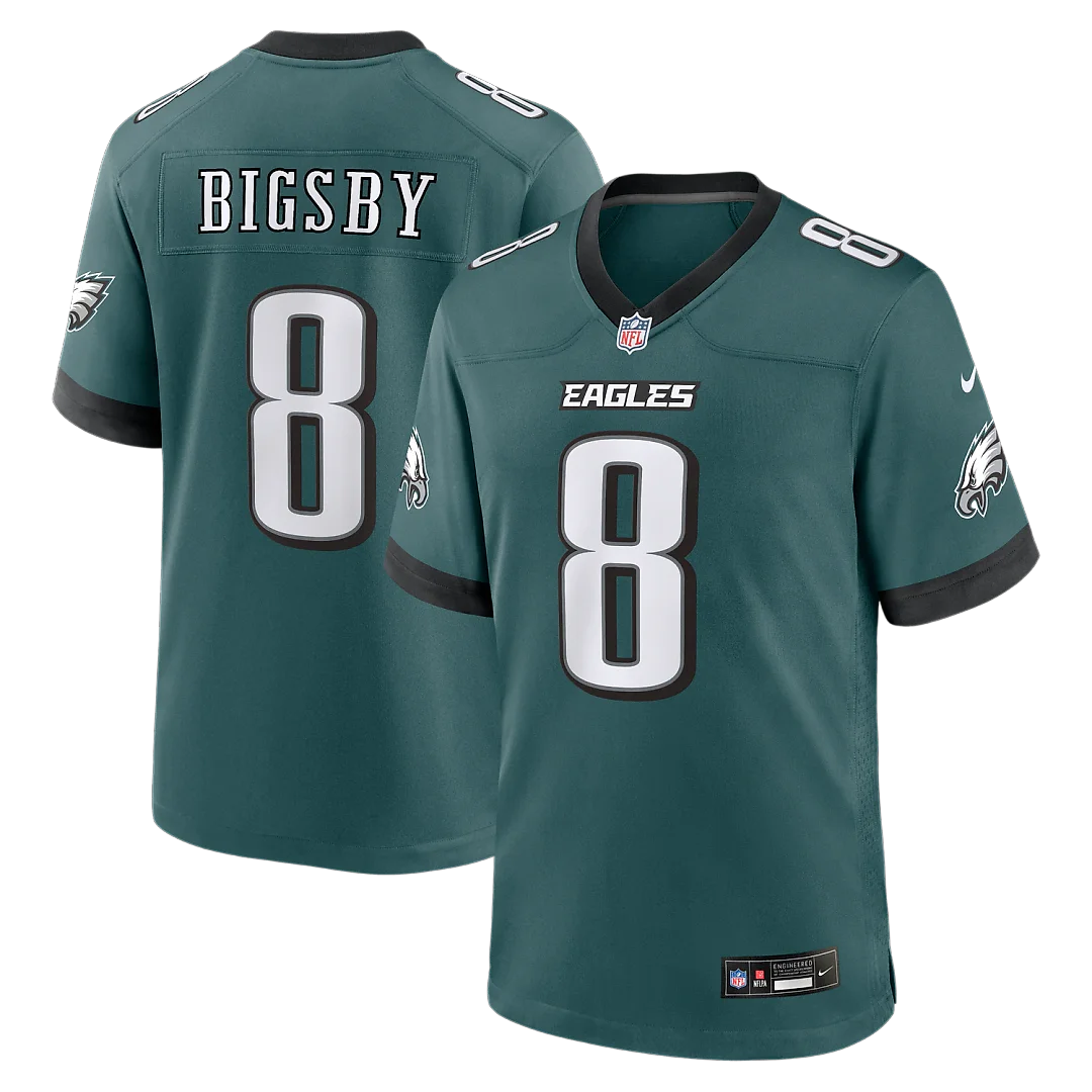 Zennovawear Tank Bigsby Philadelphia Eagles Team Game Jersey - Midnight Green