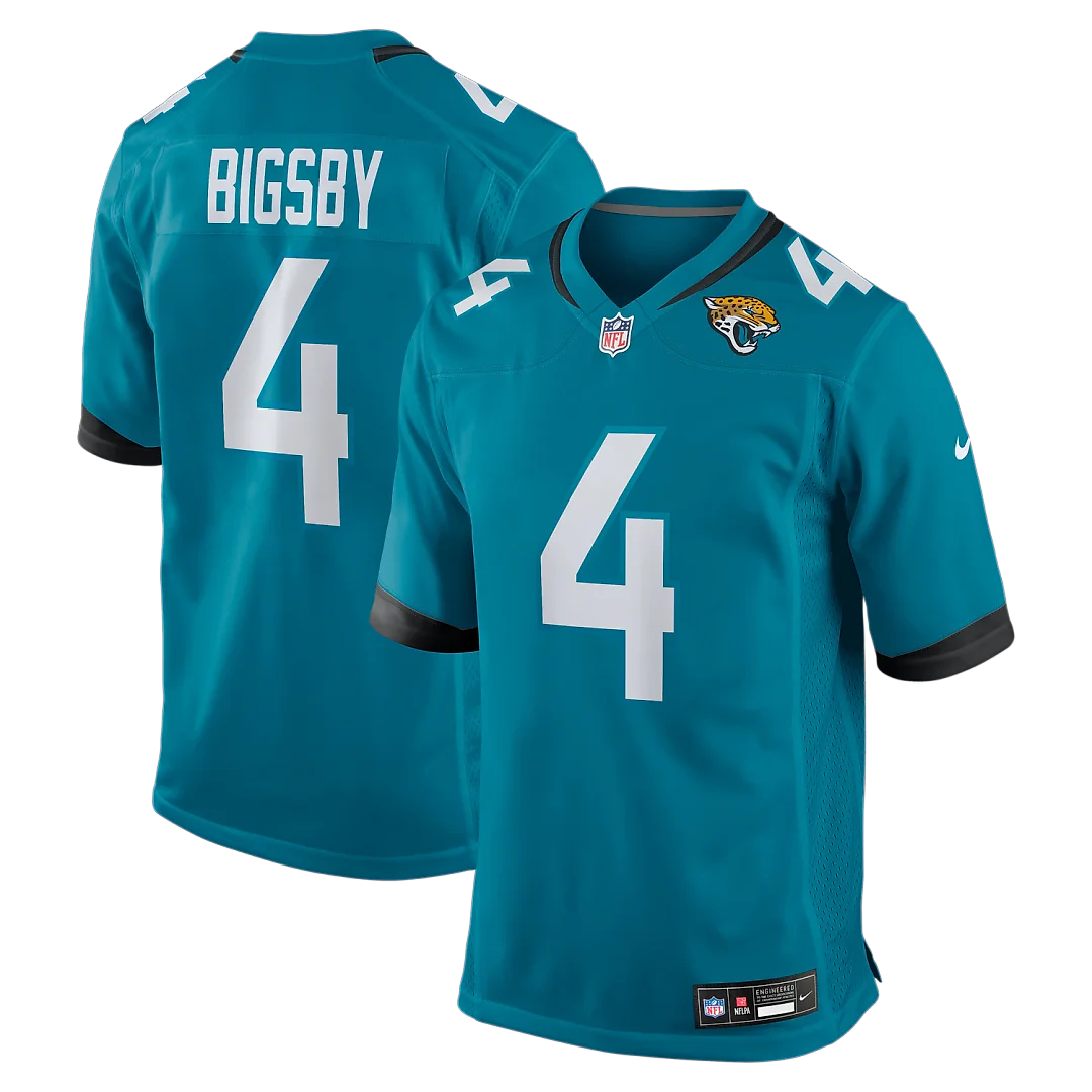 Zennovawear Tank Bigsby Jacksonville Jaguars Game Jersey - Teal