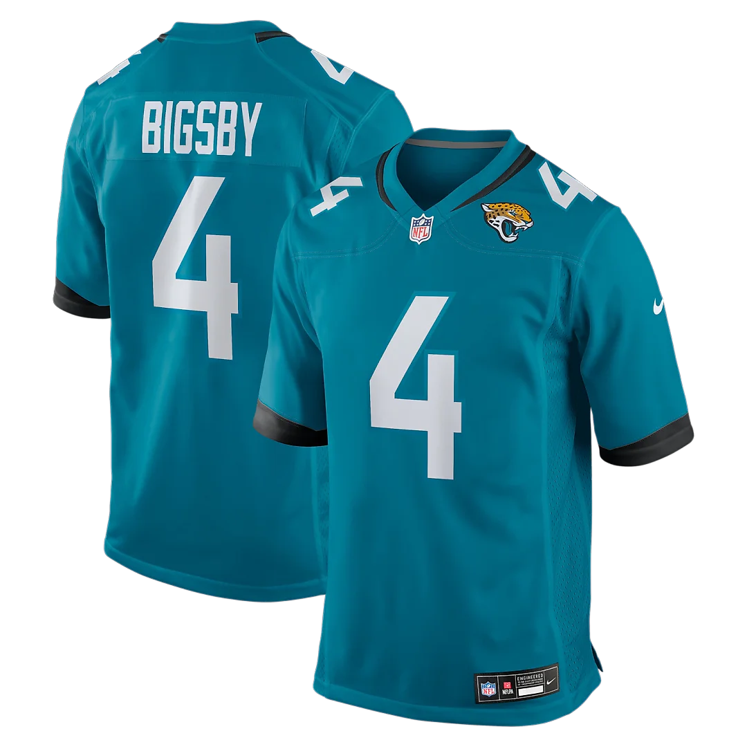 Zennovawear Tank Bigsby Jacksonville Jaguars Game Jersey - Teal
