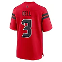 Zennovawear Tank Dell Houston Texans Alternate Game Jersey - Red