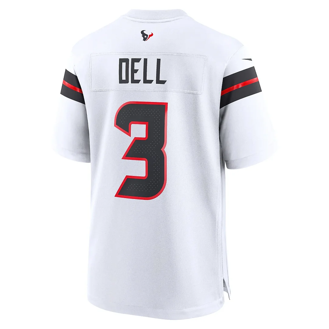 Zennovawear Tank Dell Houston Texans Game Jersey - White