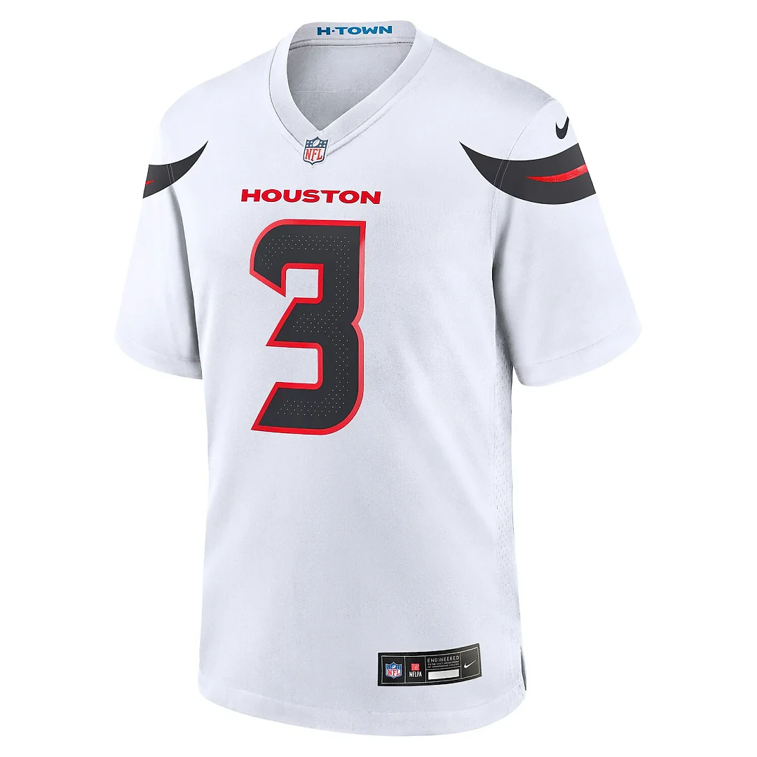 Zennovawear Tank Dell Houston Texans Game Jersey - White
