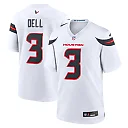 Zennovawear Tank Dell Houston Texans Game Jersey - White