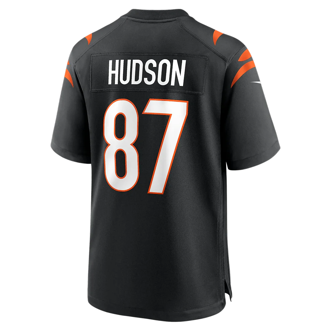 Zennovawear Tanner Hudson Cincinnati Bengals Home Game Player Jersey - Black