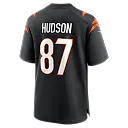 Zennovawear Tanner Hudson Cincinnati Bengals Home Game Player Jersey - Black