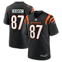 Zennovawear Tanner Hudson Cincinnati Bengals Home Game Player Jersey - Black