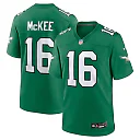 Zennovawear Tanner McKee Philadelphia Eagles Alternate Game Jersey - Kelly Green