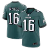 Zennovawear Tanner McKee Philadelphia Eagles Team Game Jersey - Midnight Green