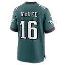 Zennovawear Tanner McKee Philadelphia Eagles Team Game Jersey - Midnight Green