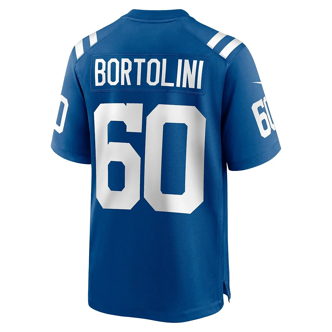 Zennovawear Tanor Bortolini Indianapolis Colts Game Jersey - Royal