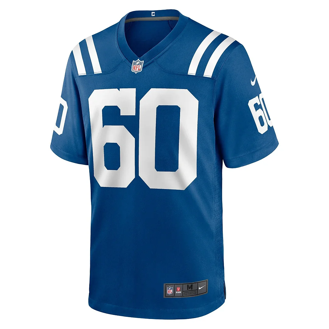 Zennovawear Tanor Bortolini Indianapolis Colts Game Jersey - Royal