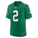 Zennovawear Tariq Woolen Philadelphia Eagles Alternate Game Jersey - Kelly Green