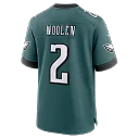 Zennovawear Tariq Woolen Philadelphia Eagles Team Game Jersey - Midnight Green