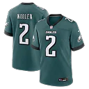 Zennovawear Tariq Woolen Philadelphia Eagles Team Game Jersey - Midnight Green
