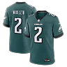 Zennovawear Tariq Woolen Philadelphia Eagles Team Game Jersey - Midnight Green