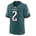 Zennovawear Tariq Woolen Philadelphia Eagles Team Game Jersey - Midnight Green