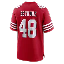 Zennovawear Tatum Bethune San Francisco 49ers Game Jersey - Scarlet