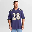 Zennovawear Taven Bryan Baltimore Ravens Team Game Jersey - Purple