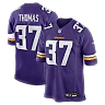 Zennovawear Tavierre Thomas Minnesota Vikings Team Game Jersey - Purple