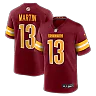 Zennovawear Tay Martin Washington Commanders Team Game Jersey - Burgundy