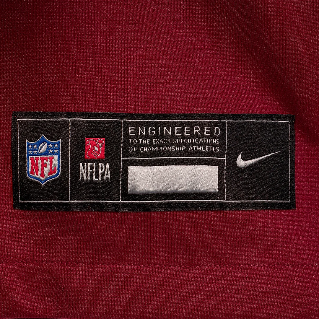 Zennovawear Tay Martin Washington Commanders Team Game Jersey - Burgundy
