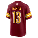 Zennovawear Tay Martin Washington Commanders Team Game Jersey - Burgundy